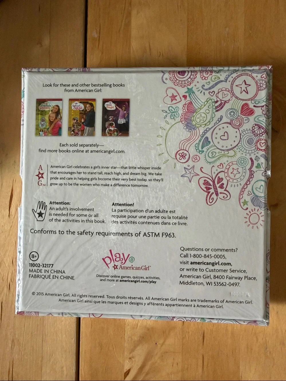 American Girl Truly me Activity Book